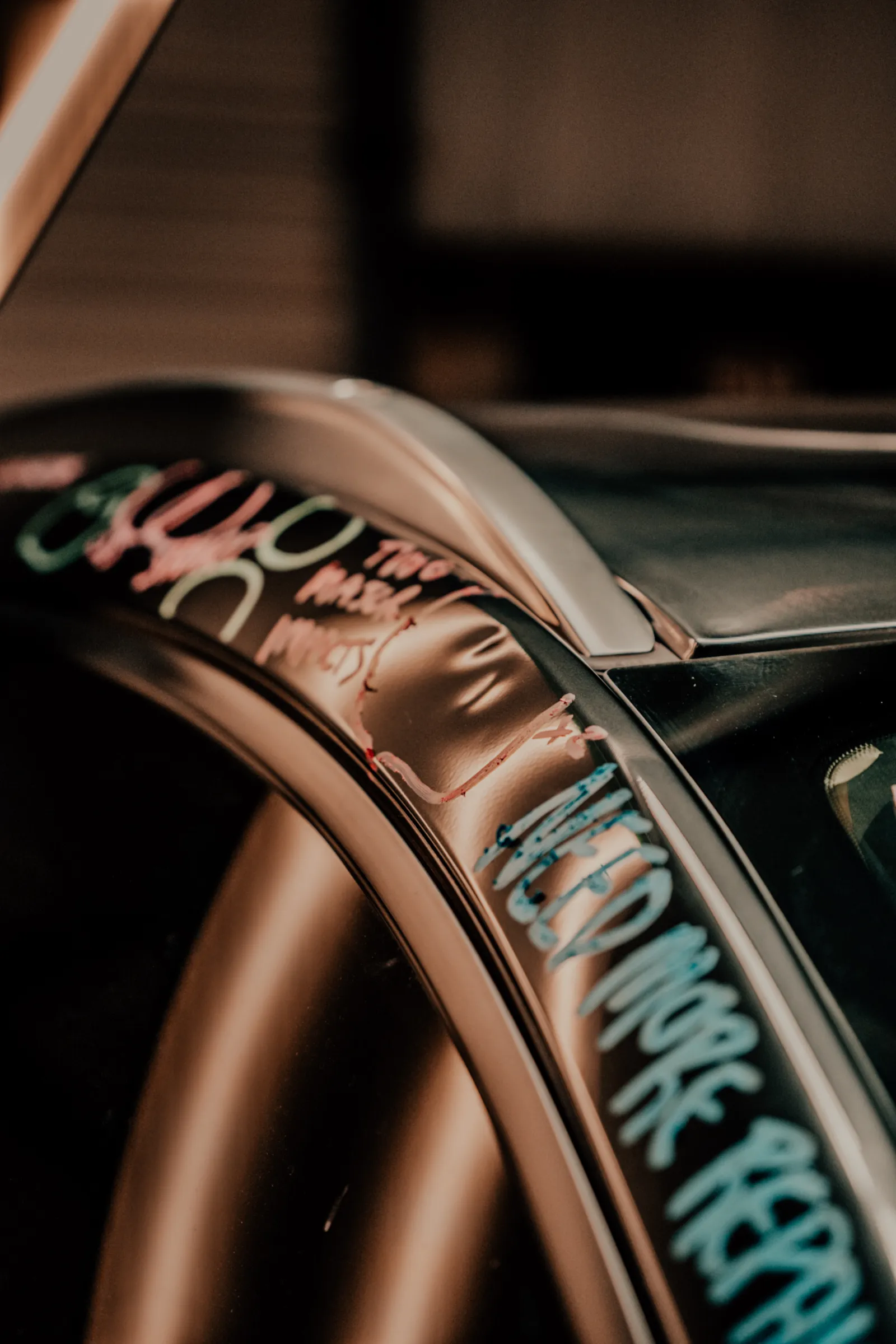 Roof rail hail dent detail for Stanton TX repair page