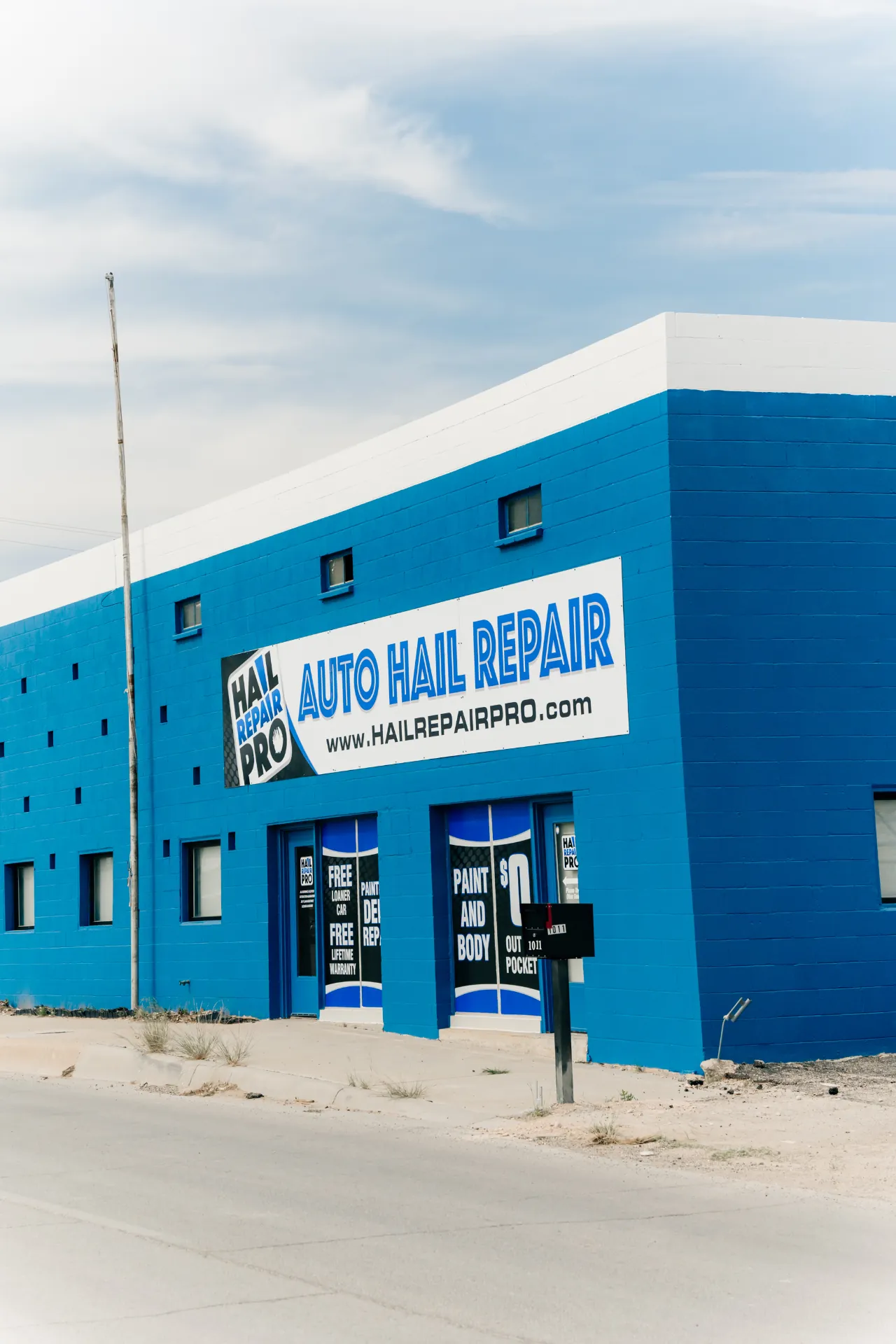 Hail Repair Pro Midland location on South Garfield Street in Midland, Texas